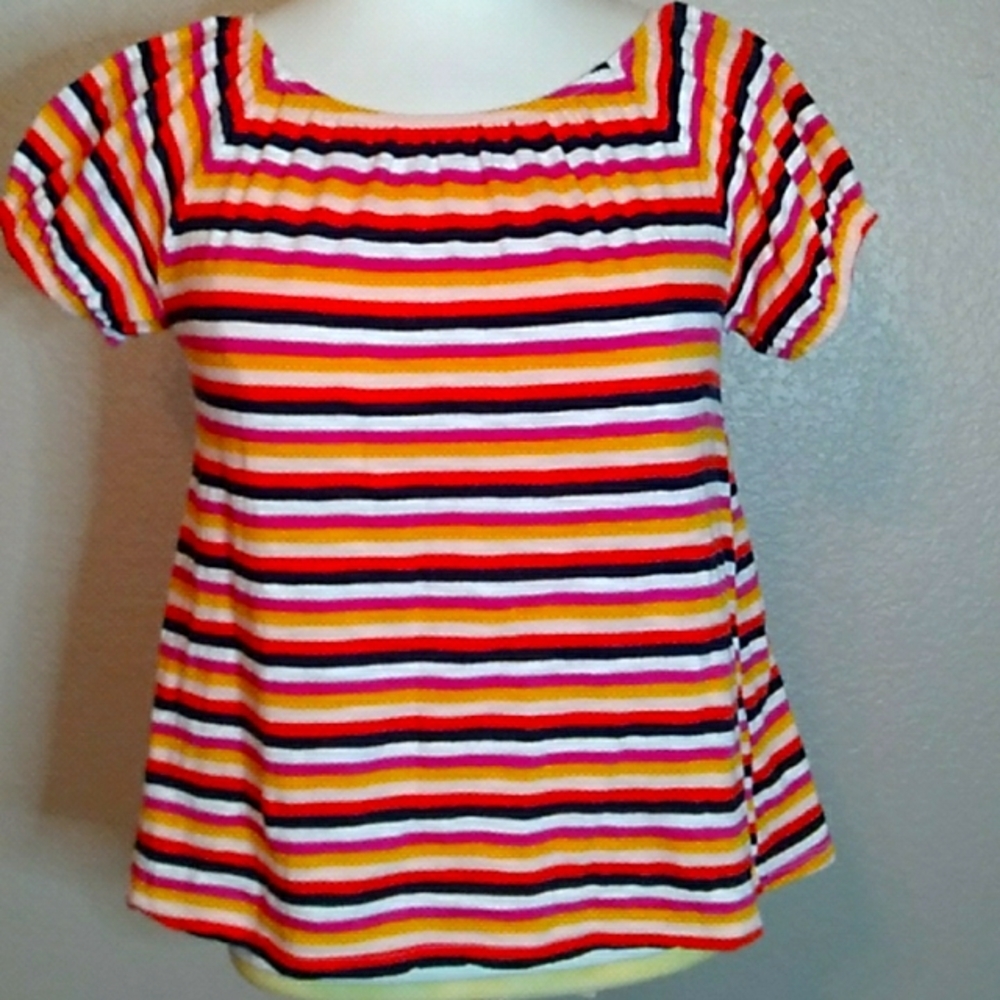 🎃🍂🍁/Old Navy | Girls | Large | Striped Short Sleeve Top